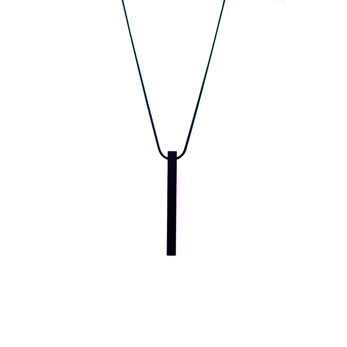Vertical Bar Pendant (black)